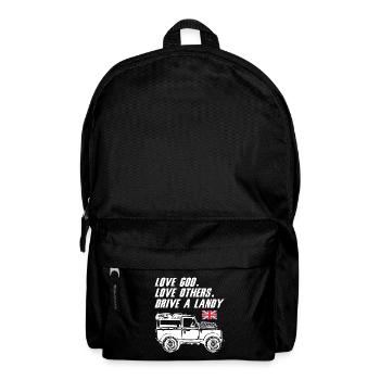 Drive a Landy - Backpack - black - Front