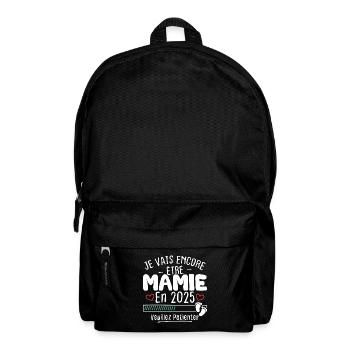 Je Vais Encore être Mamie En 2025 - Sac à dos - noir - Devant