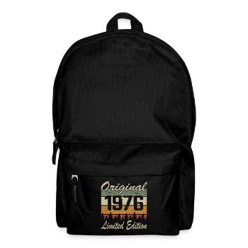 Vintage Geburtstag Original Geschenkidee 1976 - Rucksack - Schwarz - Vorne