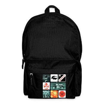 Simson Star Moped - Backpack - black - Front