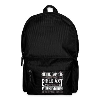 Wikinger - Thor - Rucksack - Schwarz - Vorne
