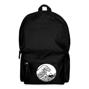 Under the wave - Backpack - black - Front