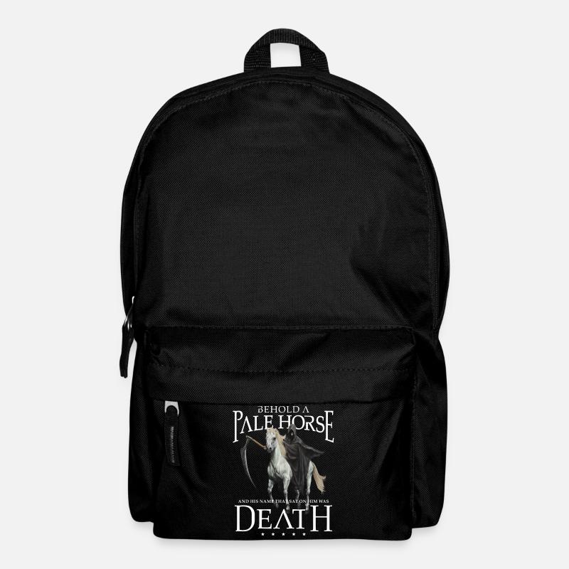 Tod - Einer der vier apokalyptischen Reiter - Rucksack - Schwarz