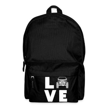 Jeeps d’amour - Sac à dos - noir - Devant