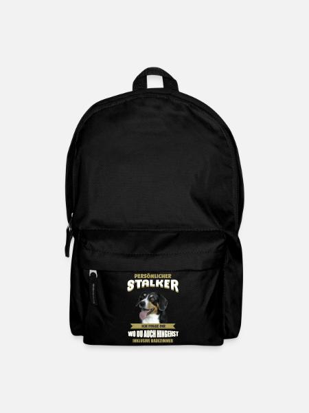 Entlebucher Sennenhund Hund Entlebucher Sennenhund - Rucksack - Schwarz