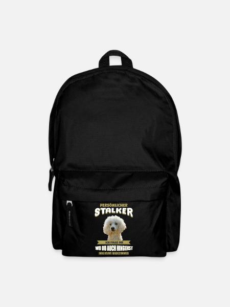 Pudel Hund - Pudel - Rucksack - Schwarz