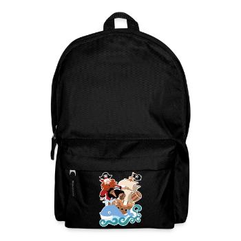 The pirate Barbarossa - Backpack - black - Front