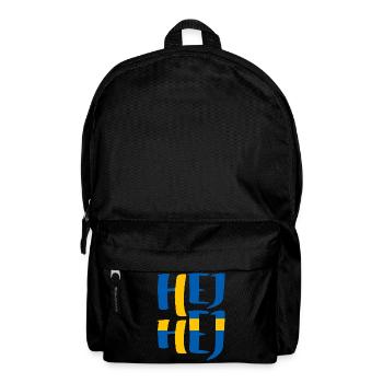 SUÈDE HEJ HEJ SUÉDOIS - Sac à dos - noir - Devant