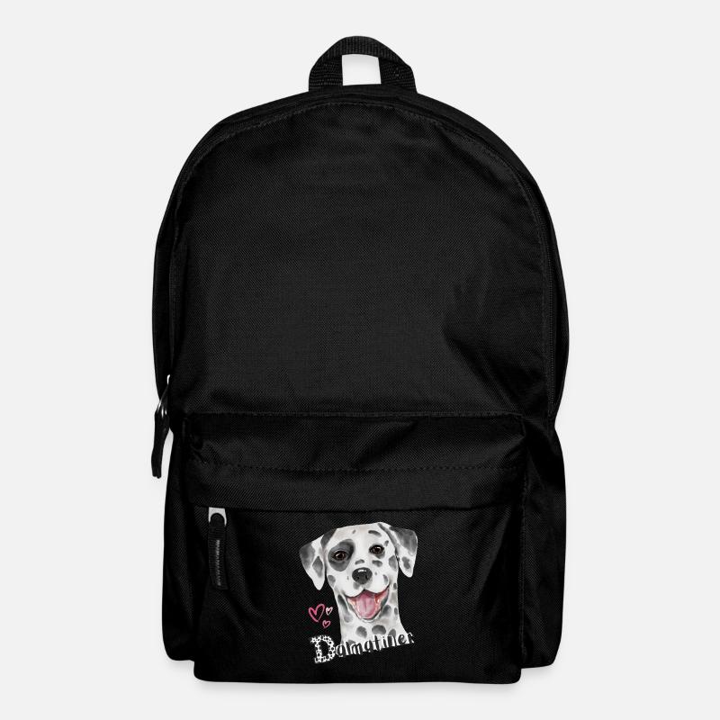 Dalmatiner Love - Rucksack - Schwarz