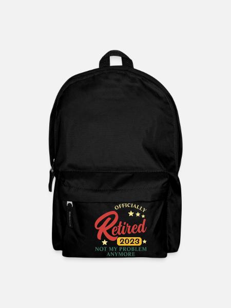 Retraité 2023 Pas mon problème - Sac à dos - noir