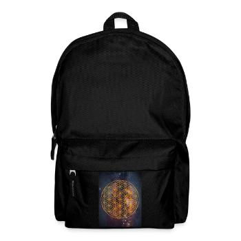 Flower of Life Universe Energy - Backpack - black - Front