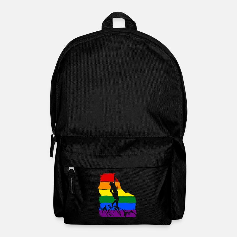 Klettern LGBT Pride - Rucksack - Schwarz