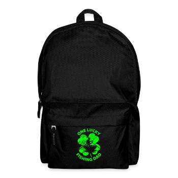 Pêche au trèfle de la Saint-Patrick - Sac à dos - noir - Devant