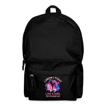 Femmes Muay-thai Fille - Sac à dos - noir - Devant