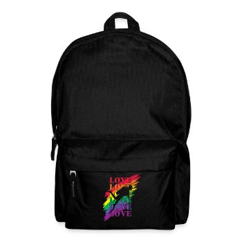 Plongée LGBT Pride - Sac à dos - noir - Devant
