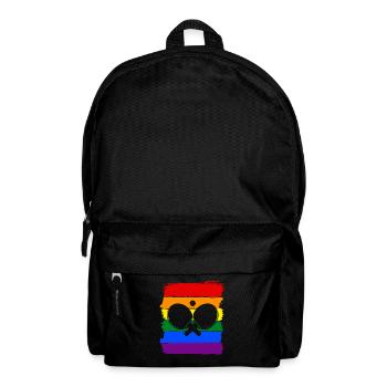 Tischtennis LGBT Pride - Rucksack - Schwarz - Vorne
