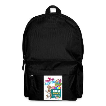 Happy Easter Easter Bunny Egg Hunt Champion Easter - Backpack - black - Front