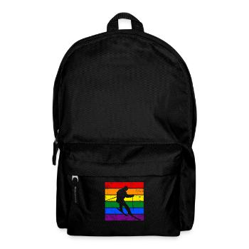 Ski LGBTQ - Sac à dos - noir - Devant
