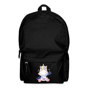 Lass mal an uns selber glauben - Rucksack - Schwarz - Vorne