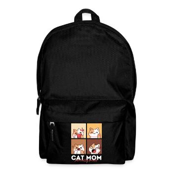 Maman chatte Purfffectly fière - Sac à dos - noir - Devant
