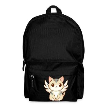 Cute kawaii angel cats print, cute - Backpack - black - Front
