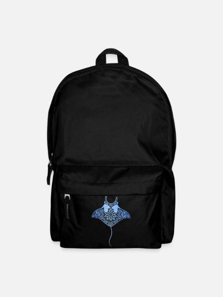 Mantarochen Hawaiianische Mantarochen Liebhaber - Rucksack - Schwarz
