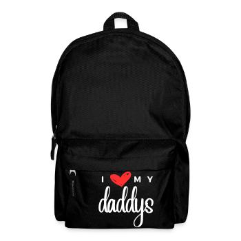 I love my daddys - Backpack - black - Front