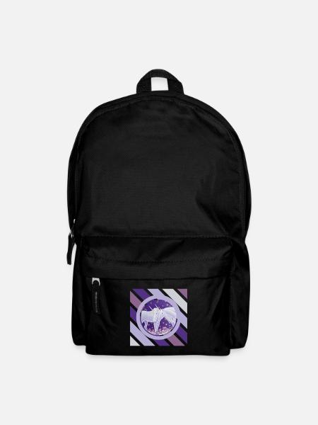 Unicorn couple firefly night - Sonja Ariel - Backpack - black