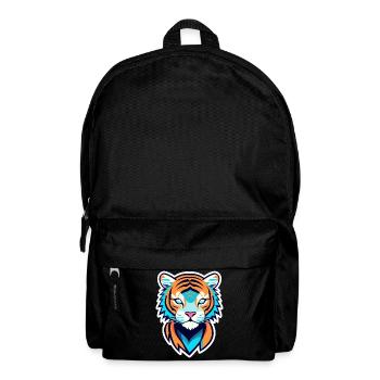 Tiger Illustration - Backpack - black - Front