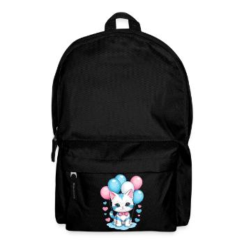 Süße Baby Katze - Rucksack - Schwarz - Vorne