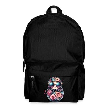 Matrjoschka Sonnenbrille Geschenk - Rucksack - Schwarz - Vorne