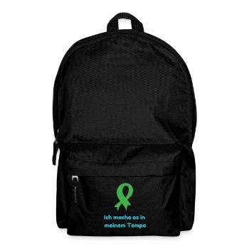 I do it at my pace - Backpack - black - Front