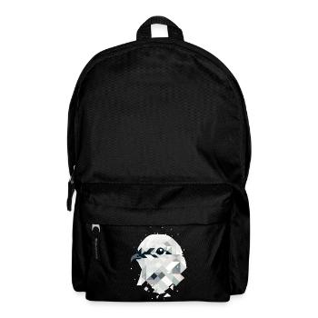 Elegant ptarmigan in geometric art - Backpack - black - Front