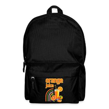 Orange Juice - Backpack - black - Front