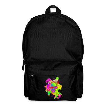 « Back to Basic’s » par Acryl Galerie & Design - Sac à dos - noir - Devant