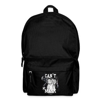 Can’t Mask Today – Social Energy Not Found - Rucksack - Schwarz - Vorne