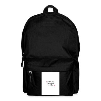 Phrase religieuse inspirante pour t-shirt - Sac à dos - noir - Devant