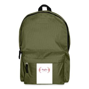 Mother of the Floral Bride - Backpack - olive green - Front