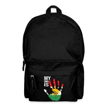 Kurdistan Kurds Hand Design with Flag - Backpack - black - Front