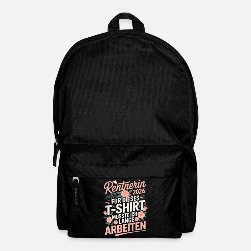 Rentnerin 2026 - Rucksack - Schwarz