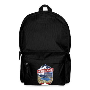 Grimsel Pass | Sticker - Backpack - black - Front