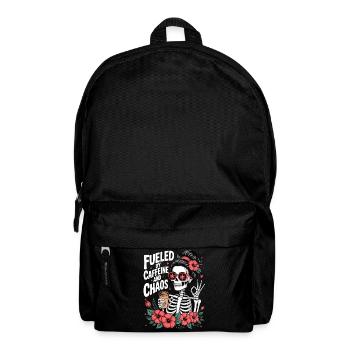 Mère Caféine Maman Squelette Café - Sac à dos - noir - Devant