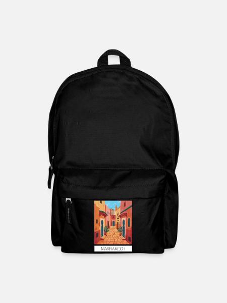 Marrakesch Farbenzauber - Rucksack - Schwarz