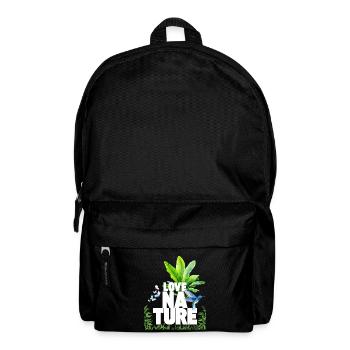 Love Nature  - Backpack - black - Front