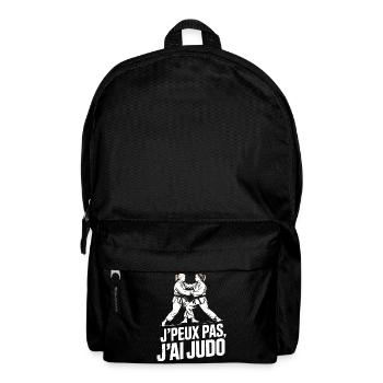 I can't I have judo humor gift - Backpack - black - Front