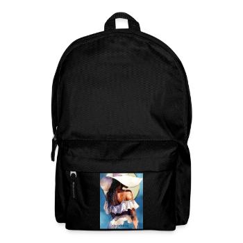 Ungerahmt - Rucksack - Schwarz - Vorne
