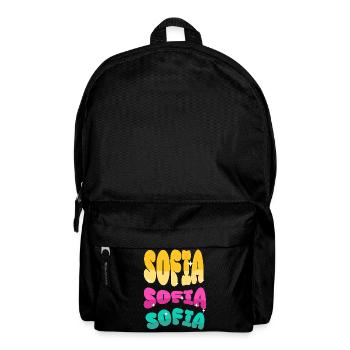 Sofia Name - Backpack - black - Front