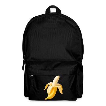 Fresh banana – stylish fruit illustration - Backpack - black - Front