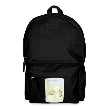 Moscow Mule in Watercolor Style - Backpack - black - Front