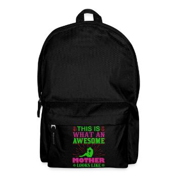 Tolles lustiges Muttertagsgeschenk - Rucksack - Schwarz - Vorne